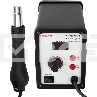 Паяльная станция (термофен) Rexant термовоздушная с цифровым дисплеем 150-500°С (R858D)
