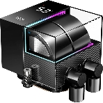 Система жидкостного охлаждения PcCooler DS360 Pro Digital ARGb Soc-AM5/AM4/1200/1700/1851 черный 4-pin 15-34.3dB Al LCD 310W Ret (D7-S360WBKN-GL), фото4