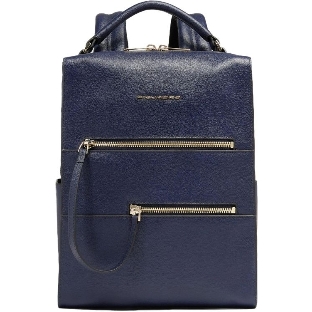 Рюкзак женский Piquadro Patricia CA6772W140/BLU темно-синий кожа