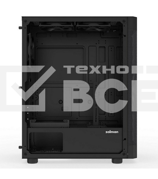 Компьютерный корпус MidiTower Zalman I4 black (ATX, MESH, 2x3.5