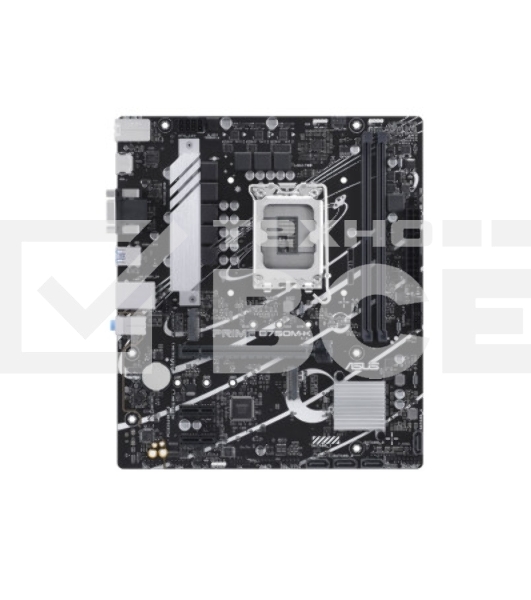 Материнская плата ASUS PRIME B760M-K, LGA 1700, Intel B760, 2xDDR5, 4xSATA, 2xM.2, 1xPCIe 4.0 x16, 2xPCIe x1, 1xHDMI, 1xVGA, 1x 2.5Gb LAN, 2xUSB-A 3.2 Gen 1, 2xUSB-A 2.0, 3x3.5 мм, 7.1, mATX