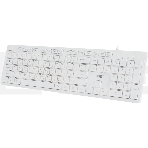 Клавиатура Acer OKW123 проводная, USB, белый, фото5