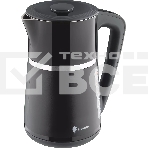 Чайник электрический LEONORD LE-1512 1,7 л, 1850-2200 Вт, черный, фото2