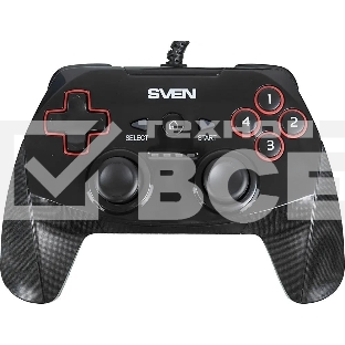 Геймпад проводной Sven GC-250 черный