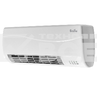 Тепловентилятор Ballu BFH/W-102W, белый, 2000 Вт, 25 м2, таймер