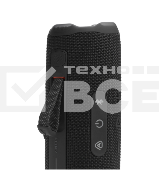 Колонка портативная JBL Flip 7 черный 25W 1.0 BT 4800mAh (JBLFLIP7BLK)