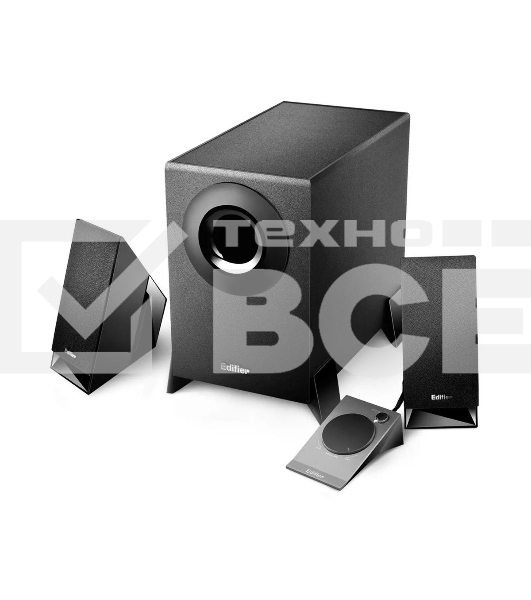 Колонки Edifier M1360 Black (8.5W, проводной пульт ДУ)