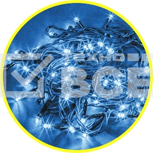 Гирлянда Navigator NGF-S01-200B-10-21.5m-230-C8-BL-IP44