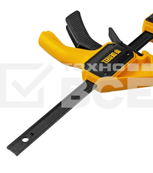 Струбцина Denzel F-образная, быстрозажимная, 150 х 55 мм, усиленный нейлоновый корпус