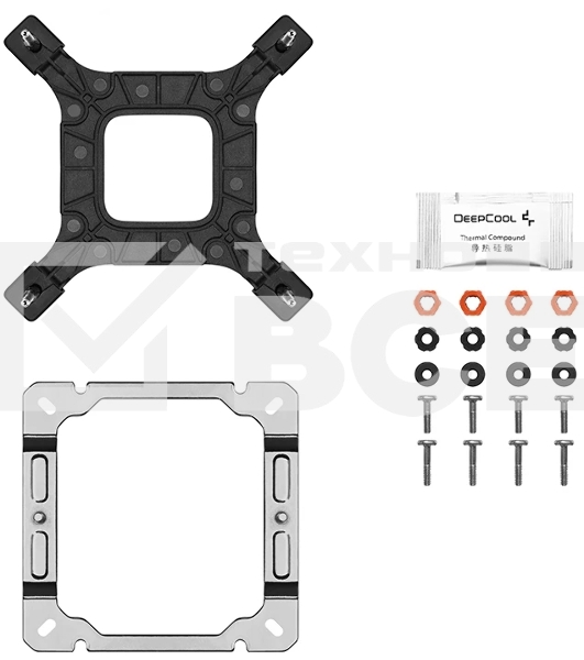 Кулер для процессора DEEPCOOL AK500S DIGITAL SE WH LGA20XX/1700/1200/115X/AM5/AM4 (12шт/кор, TDP 240W, PWM, Fan 120мм, 5 тепл. трубок, Copper Base, белый) RET (R-AK500S-WHADMN-GJD)