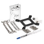 Комплект жидкостного охлаждения ExeGate BlackWater-120V3.PWM.RGb (RGb подсветка, LGA2066/2011/1366/1150/1151/1155/1156/1200/1700/1851/AM4/AM5/FM1/FM2/FM2+/AM2/AM2+/AM3/AM3+, TDP 150W, Fan 120мм 4pin PWM 600-1800RPM Hydro bearing, помпа 3pin 2700RPM, макс. шум 37db, с термопастой, на винтах, черный, Color Box), фото4