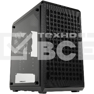 Компьютерный корпус Cooler Master MasterBox Q300L V2 черный без БП mATX 4x120мм 1x140мм 2xUSB3.0 audio bott PSU