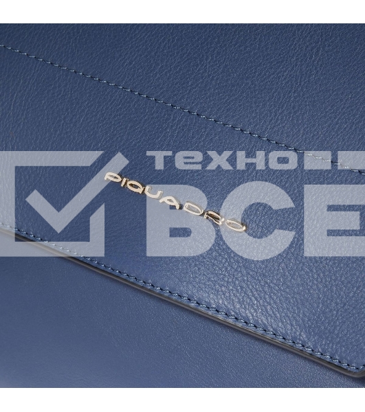 Сумка женская Piquadro Circle BD6777W92/BLU4 синяя натур.кожа