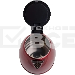 Чайник Centek CT-1068 RED (красный) металл 2л, 2000W, хромированная вставка на крышке, фото8