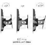 Кронштейн для телевизора Holder LCDS-5003 металлик 10'-26' макс.25кг настенный поворот и наклон, фото5