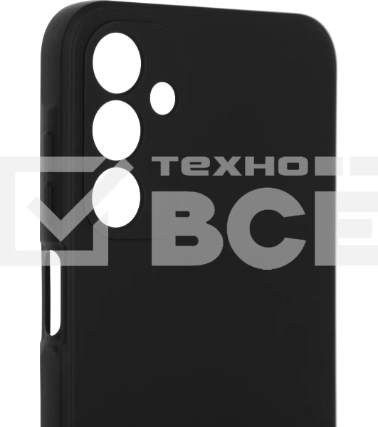 Чехол (клип-кейс) BoraSCO для Samsung Galaxy A15 Microfiber Case черный (72894)