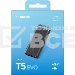 Внешний SSD Samsung T5 EVO, 4TB, USB 3.2 Gen 1 Type-C, R/W 460/460, черный, фото5