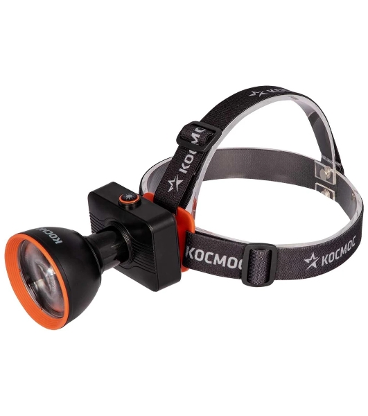Фонарь налобный аккумуляторный КОСМОС KOC533Lit черный