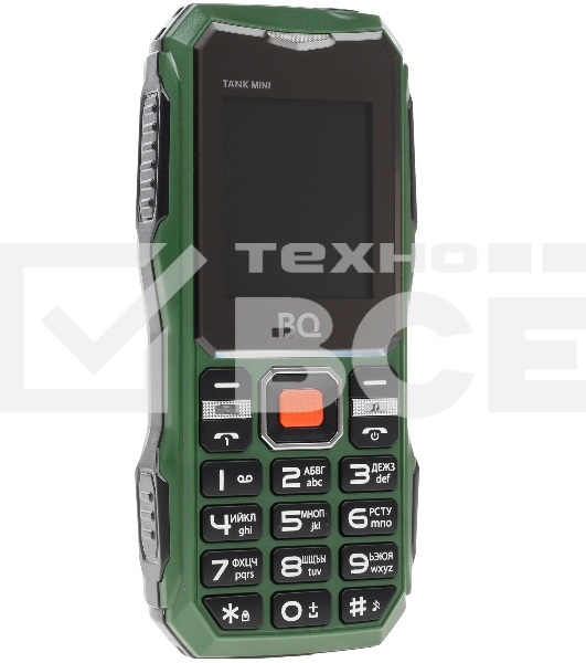 Мобильный телефон BQ 1842 Tank mini темно-зеленый