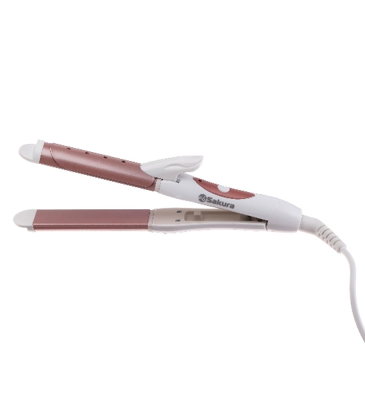 Мультистайлер Sakura SA-4412WG белый, 25 мм, 190 °C, 1 режим