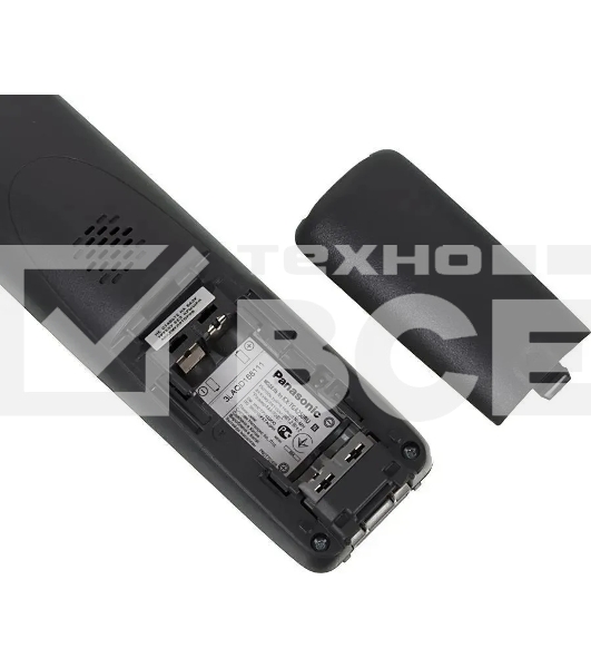 Телефон Panasonic KX-TG2511RUN (платиновый) {АОН, Caller ID,спикерфон на трубке,переход в Эко режим одним нажатием}