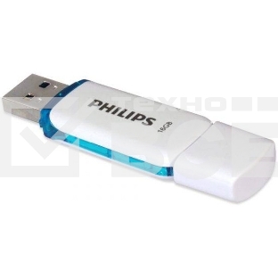 Флеш диск 16GB PHILIPS SNOW2.0 16GB, USB 2.0