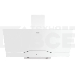 Вытяжка наклонная DeLonghi Linea 915 BB белый, 90 см, 1200 куб. м/ч, 56 дБ, фото2