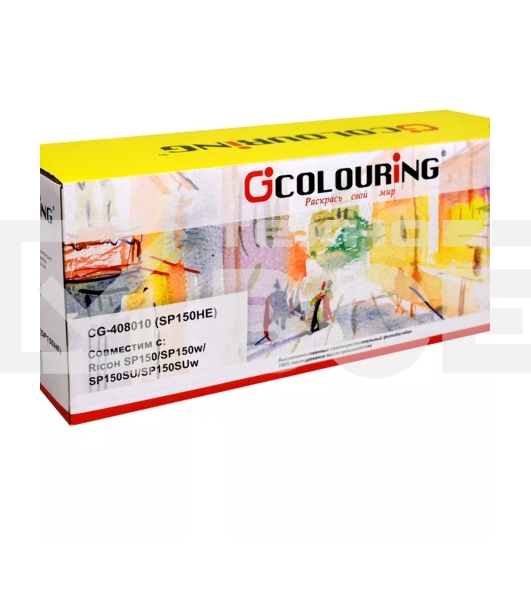 Картридж Colouring CG-408010 (SP150HE) черный (1500 стр) для Ricoh SP150/SP150w/SP150SU/SP150SUw