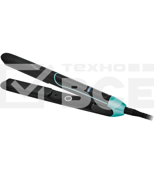 Выпрямитель Vitek VT-2247 50Вт черный/бирюзовый макс.темп.:230С покрытие:керамико-турмалиновое