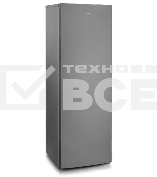 Морозильная камера Бирюса Б-C6047SN, серый металлопласт, 280л, 8 ящиков