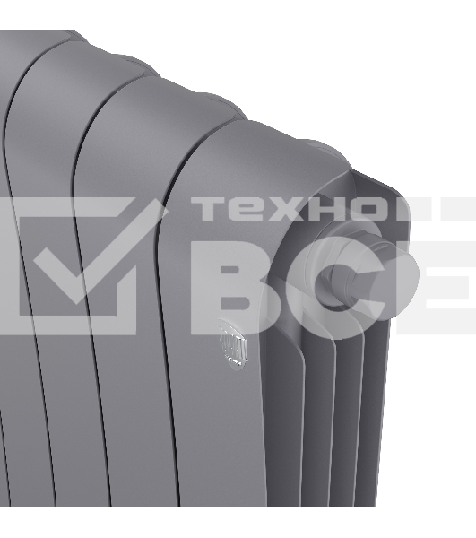 Радиатор Royal Thermo Infinity 500 Silver Satin VR80 - 4 секц.