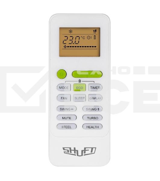 Блок внутренний мульти сплит-системы Shuft SFMS/I-18 HB FMI/N8/In/white инвертор, 18000 BTU, 50 м², охлаждение, обогрев, осушение, белый