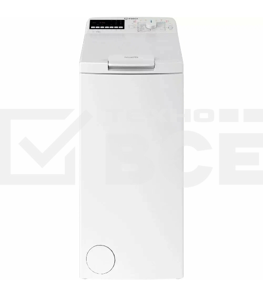 Стиральная машина Indesit BTWB 7220P EU N белый, загрузка вертикальная 7 кг, 1200 об/мин., класс: А