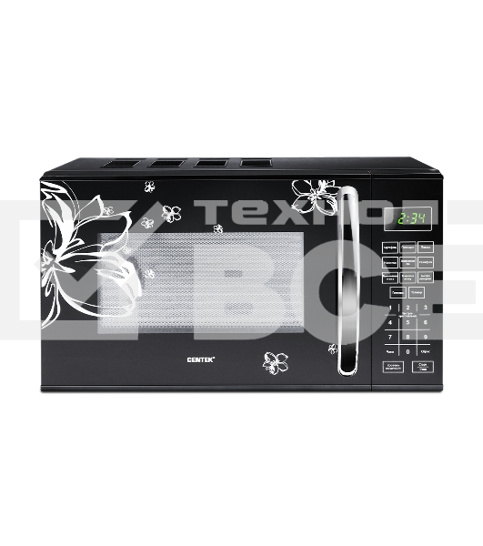Микроволновая печь Centek CT-1579 черный, 20 л, 700 Вт, сенсор