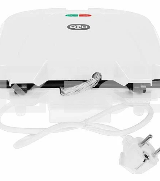 Вафельница OLTO WA-1017 750 Вт, антипригарное покрытие, защита от перегрева, белый