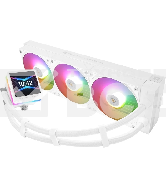 Система водяного охлаждения Thermalright Grand Vision 360 ARGB Soc-AM5/AM4/1151/1200/2066/2011/1700 белый 4-pin 29.6dB Al LCD Ret (G-VISION-360-WH-ARGB)