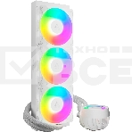 Система жидкостного охлаждения Arctic Cooling Liquid Freezer III Pro 360 ARGB Whte ACFRE00188A белый 120мм алюминий+медь 2500rpm 31db 4-pin, фото 1