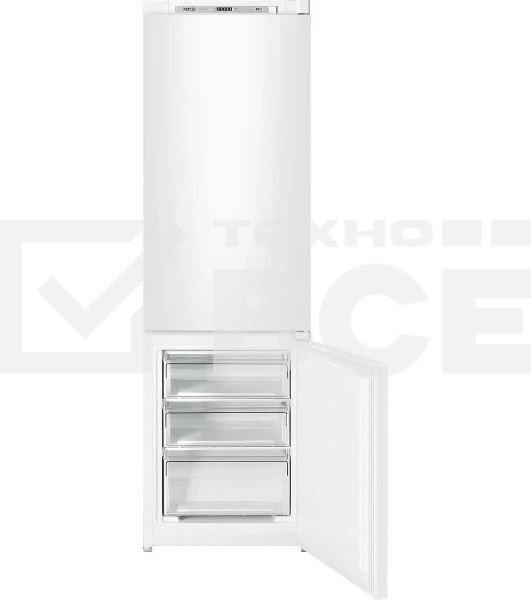 Встраиваемый холодильник Atlant ХМ-4319-101 белый двухкамерный 175/70л морозилка снизу