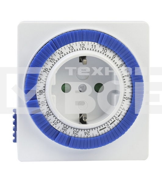 Розетка Smartbuy (SBE-STM1) таймер механический, 3600 Вт