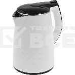 Чайник электрический Centek CT-0025 белый, металл 1.8 л, 2000 Вт, двойные стенки, кнопка вкл. на ручке, фото5