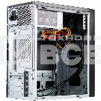 Компьютерный корпус Сase Forza mATX, 450W, 2xUSB 3.0, Black, w/o FAN, 12 см fan PSU, power cord, фото2