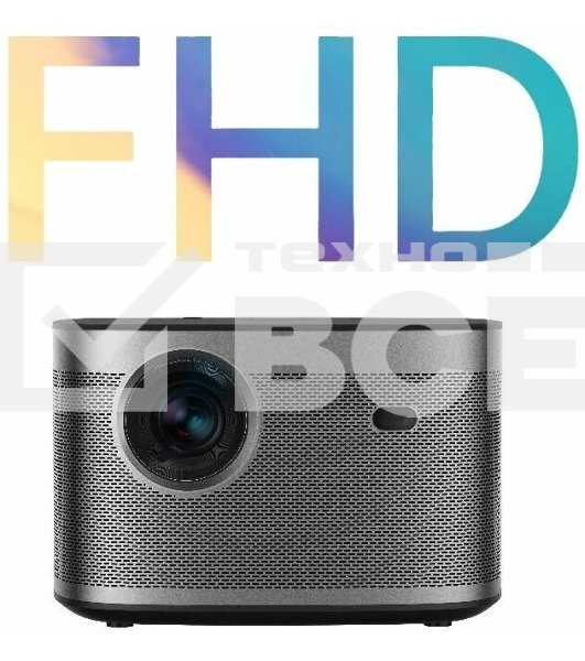 Домашний проектор XGIMI Horizon/технология:DLP/Разрешение:FullHD/2200Лм/MediaTek MT9612/2GB/32GB/Wi-Fi, Bluetooth/AndroidTV/HDR10/0.76-7.66м/HarmanKardon/Вес:2.9кг/Черный XK03K