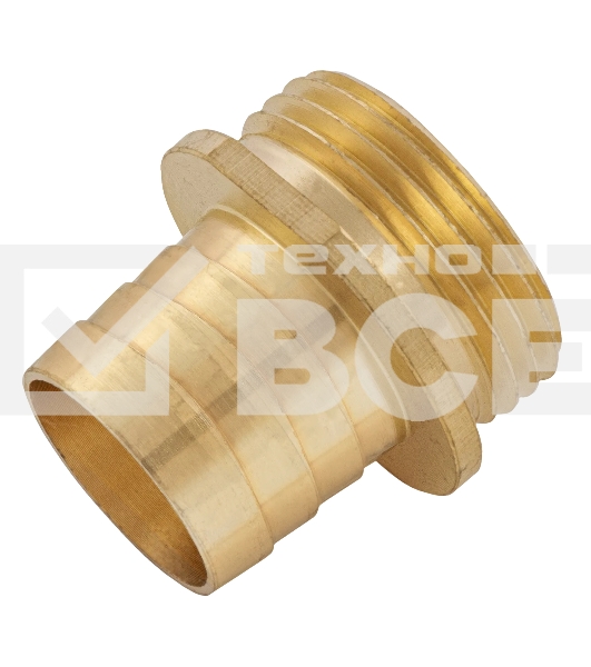 Штуцер для шланга Denzel 1' с наружной резьбой G1'