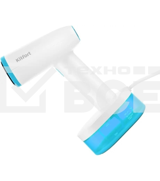Отпариватель Kitfort КТ-985-3 бирюзовый, 1600 Вт, 28 г/мин, 250 мл