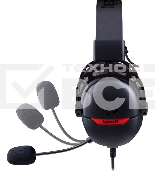 Гарнитура Redragon Aurora чёрный, проводная, USB