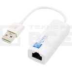 Адаптеры USB Ethernet 5bites Кабель-адаптер 5bites UA2-45-02WH USB2.0 -> RJ45 10/100 Мбит/с, 10см, фото 1
