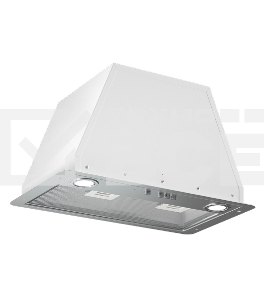 Вытяжка Elikor FLAT 42P-430-K3D белый/хром