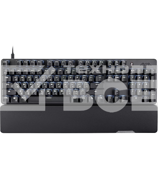Клавиатура GMNG GG-KB785XW (1901105) беспроводная, USB, Bluetooth/Радиоканал, черный/серый
