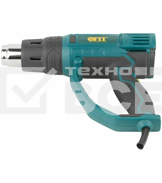 Фен технический FIT HG-2003 2000 Вт, 350/600 °C, 300/500 л/мин, рез. накл., коробка