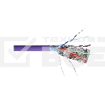 Кабель информационный Lanmaster TWT-5EFTP-NGLS кат.5E FTP 4 пары 24AWG нг(А)-LS внутренний 305м фиолетовый, фото 1